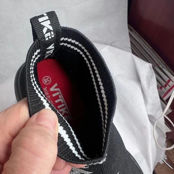 Vitike Women's Walking Athletic Shoes Running Socks Black Size‎ 38(7.5) - Picture 8 of 10